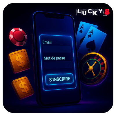 lucky8 retrait